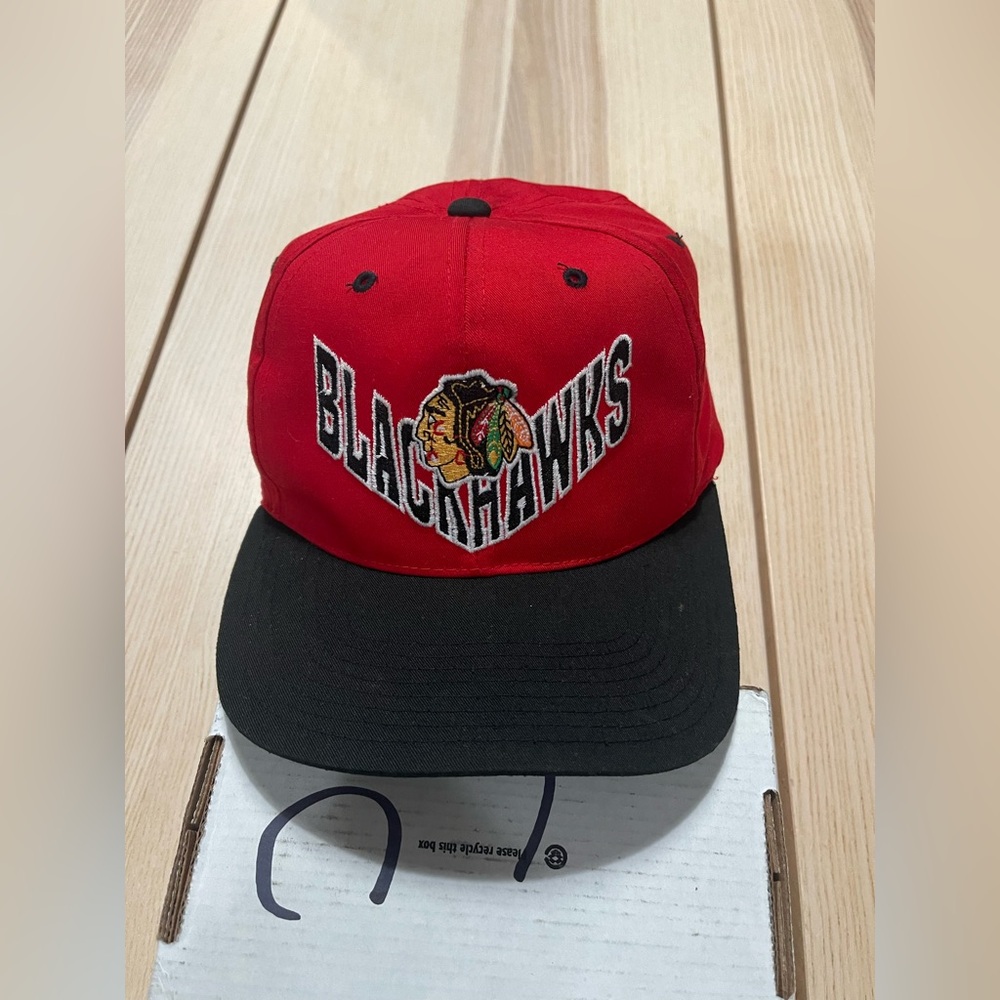 Vintage Annco Chicago Blackhawks Hockey SnapBack‎ Hat